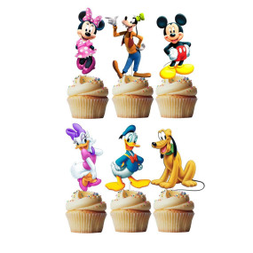 6 Toppers Casa do Mickey